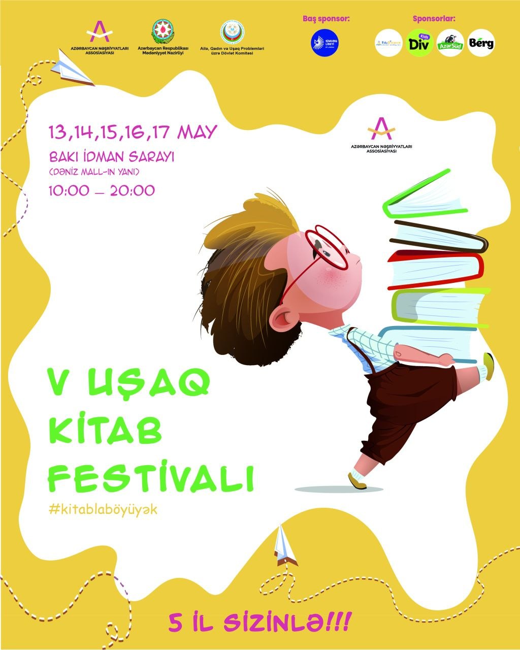 Bakıda 5-ci Uşaq Kitab Festivalı keçiriləcək
