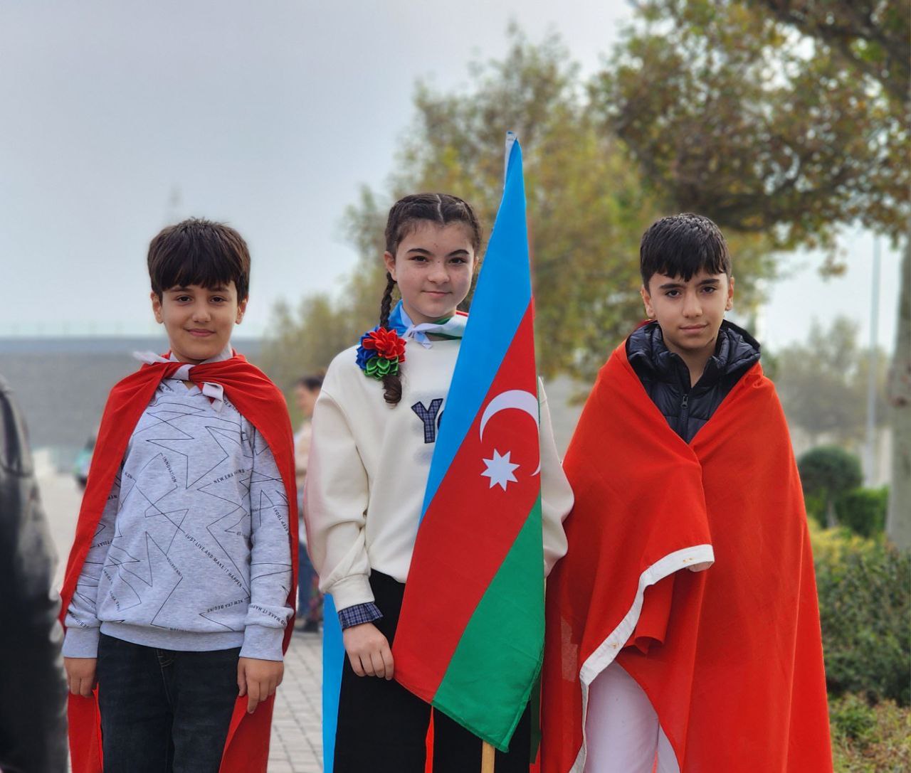 Праздничное шествие, посвящённое Дню Флага!