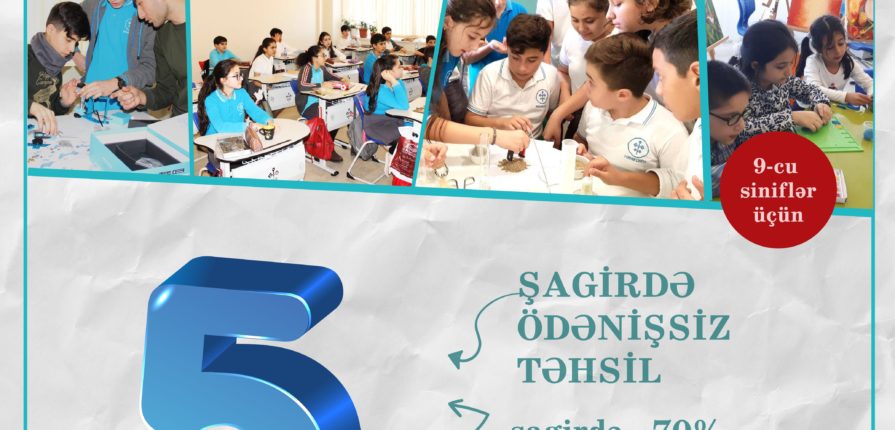 Hədəf Liseyi 5 şagirdə ödənişsiz təhsil verəcək!