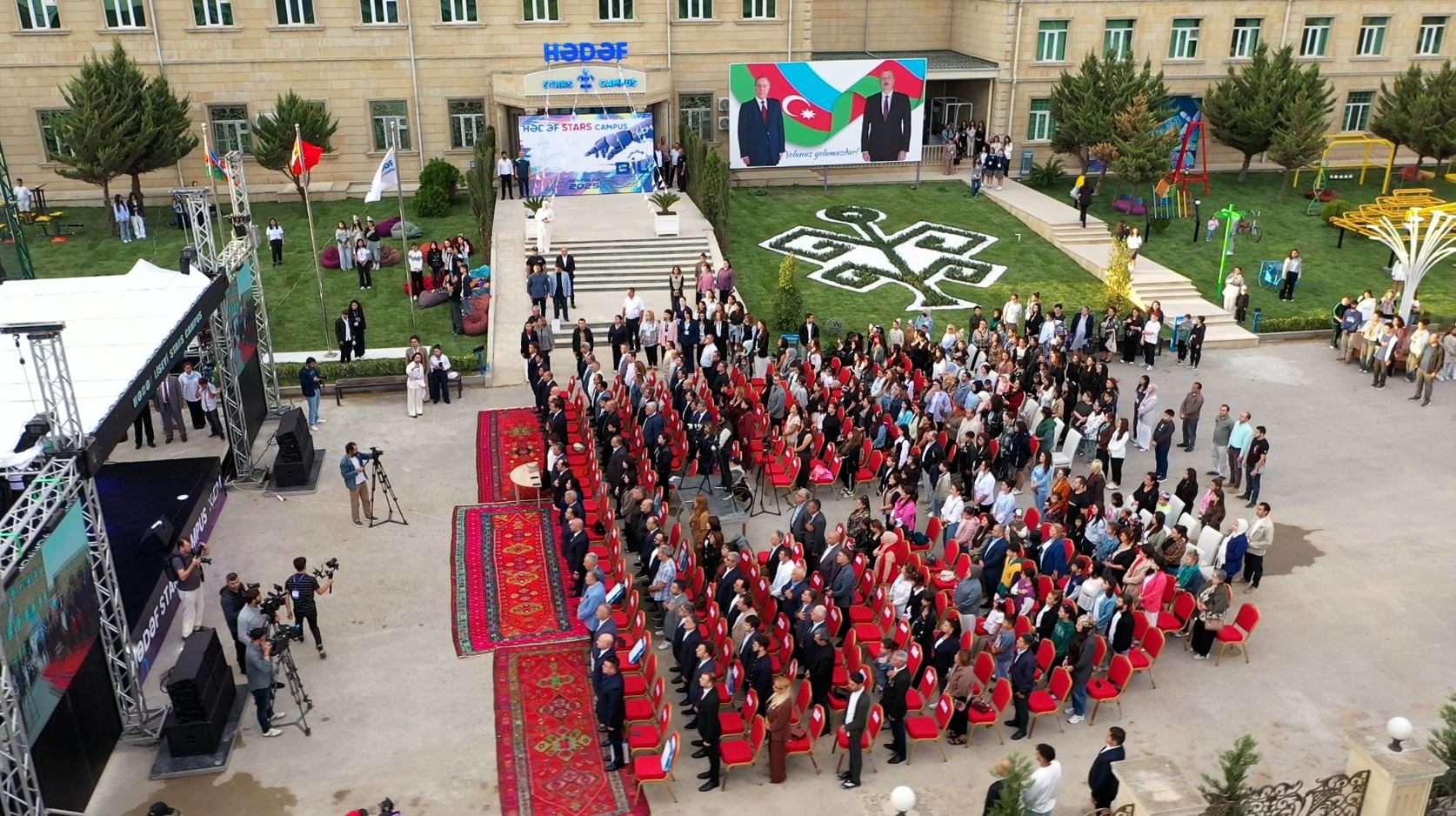Hədəf Liseyi STARS Campus və Kamil İnteraktiv Elm Muzeyinin açılışı