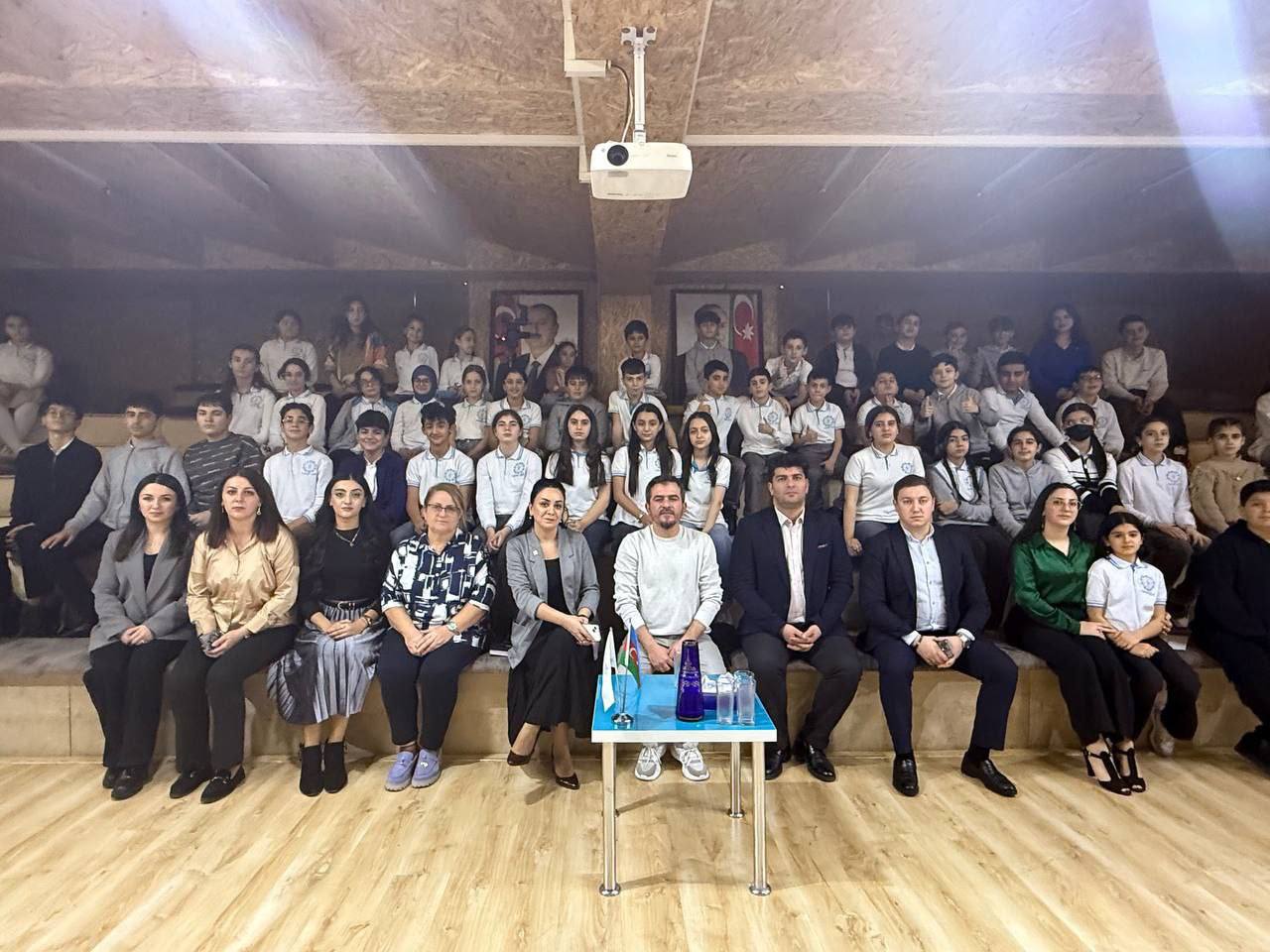 The Next Event of the Book Committee at the Nasimi Branch of Hədəf STEAM Lyceum Took Place