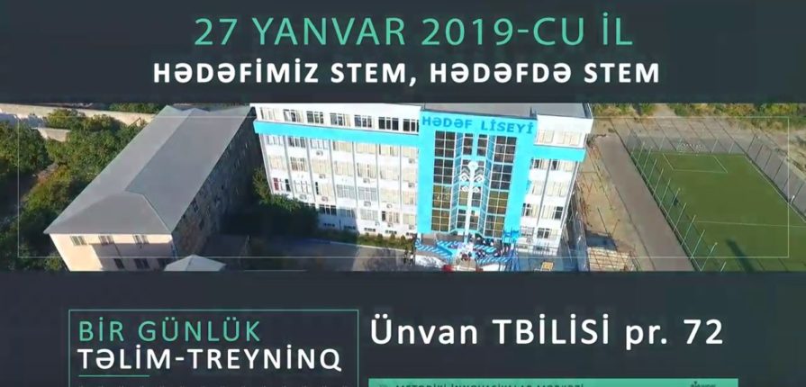 “Hədəfimiz STEM, Hədəfdə STEM” təlim-treyninqinə qeydiyyat başladı: