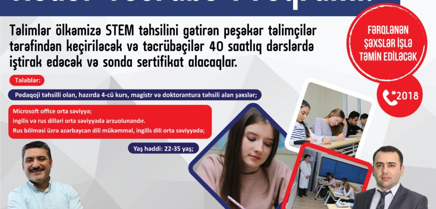 Həm təcrübə qazanmaq, həm də iş əldə etmək istəyən müəllimlərin nəzərinə!
