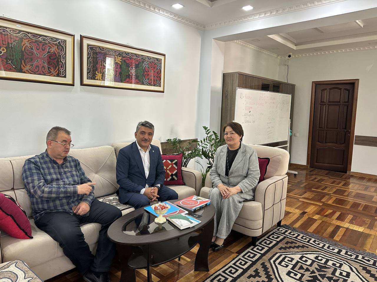 Shamil Sadiq Meets with the Minister of Education of Kyrgyzstan!